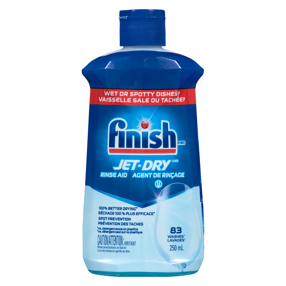 Finish Jet Dry Dish Liquid 250Ml