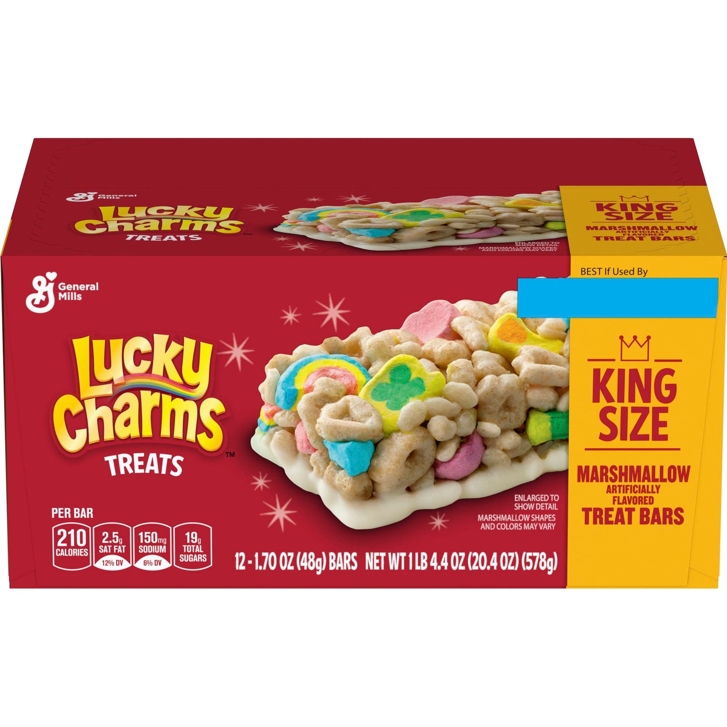 Lucky Charms Treats King Size - 12ct