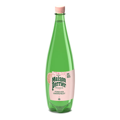 Maison Perrier Carbonated Natural Spring Water Grapefruit 1L (12 Pack)