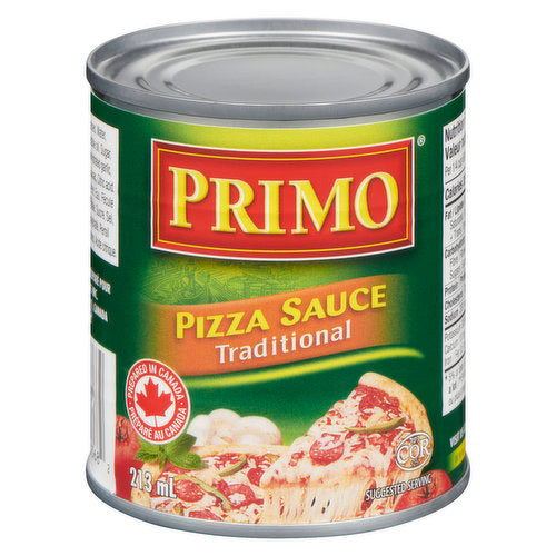 Primo Traditional Pizza Sauce 213ml - Case of 12