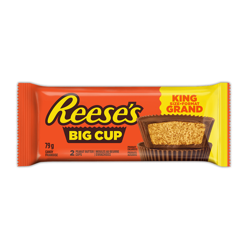 Reese's Big Cup King Size 79G - 16Ct - USA