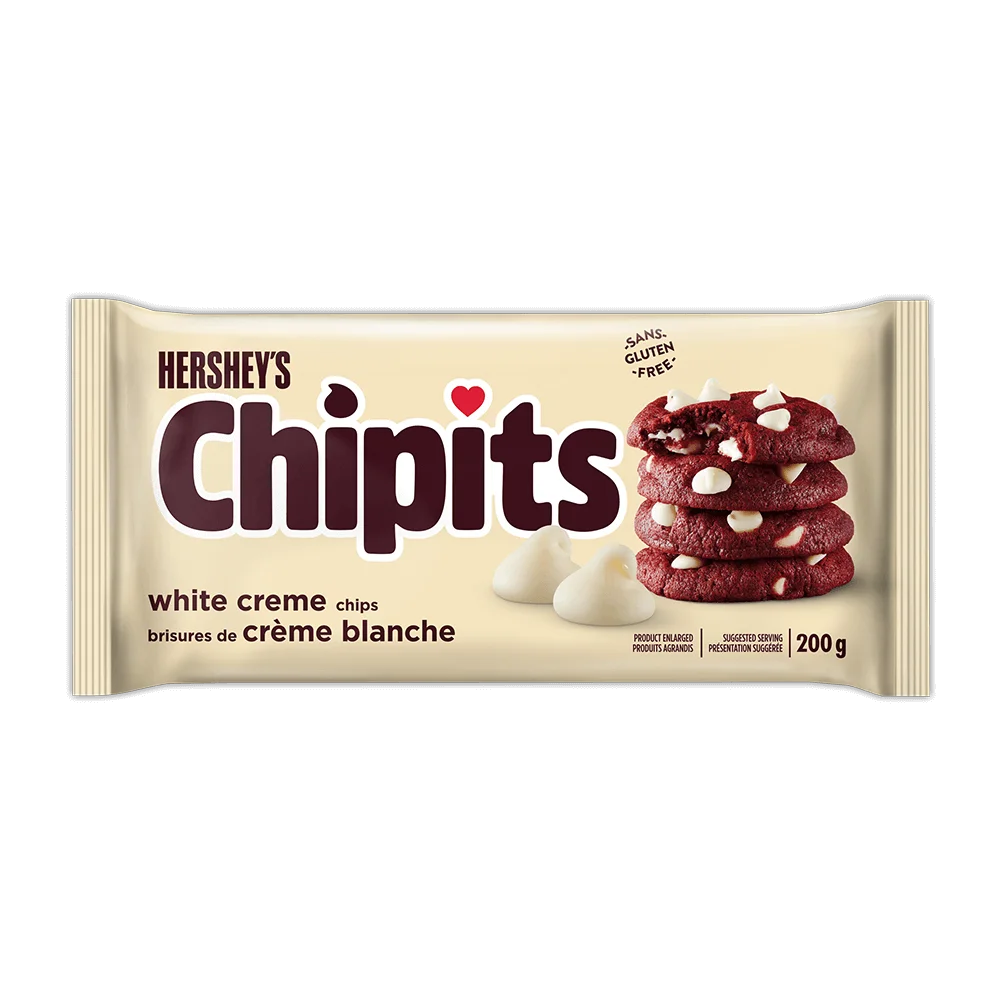 Hershey’s Chipits White Crème Chips - Case of 18