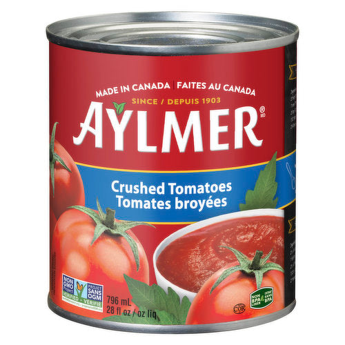 Aylmer Crushed Tomatoes 796ml - Case of 12