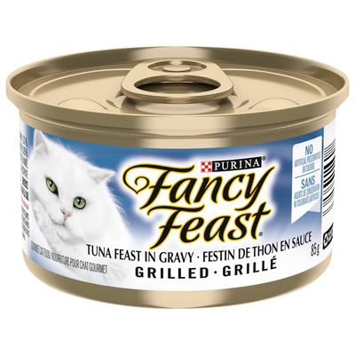 Purina Fancy Feast Tuna in Gravy Cat Food 85g - Case of 24