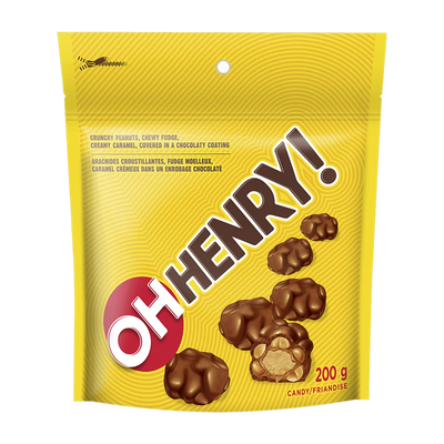 Oh Henry! 200g Peg Bag - Case of 12