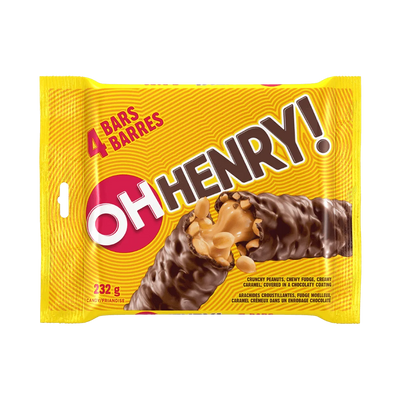 Oh Henry! 4 Bars 232g - Case of 12