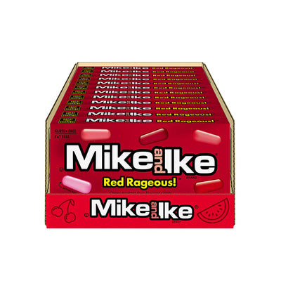 Mike & Ike Red Rageous Theatre Box 120g (12 Pack)