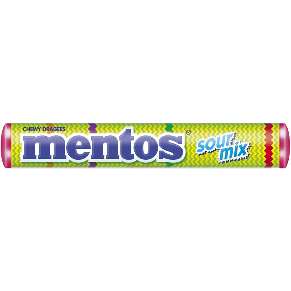 Mentos Chewy Sour Mix - 24ct (China)