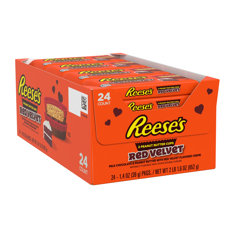 Reese's Red Velvet 2 Peanut Butter Cups 39g - 24ct