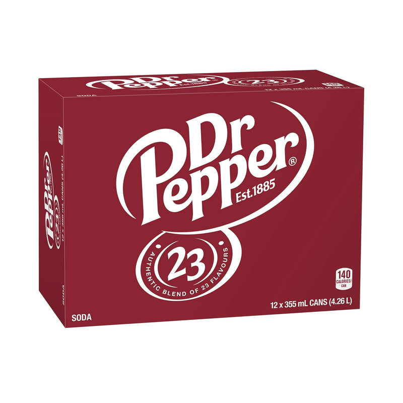 Dr Pepper Original 355ml - Case of 12