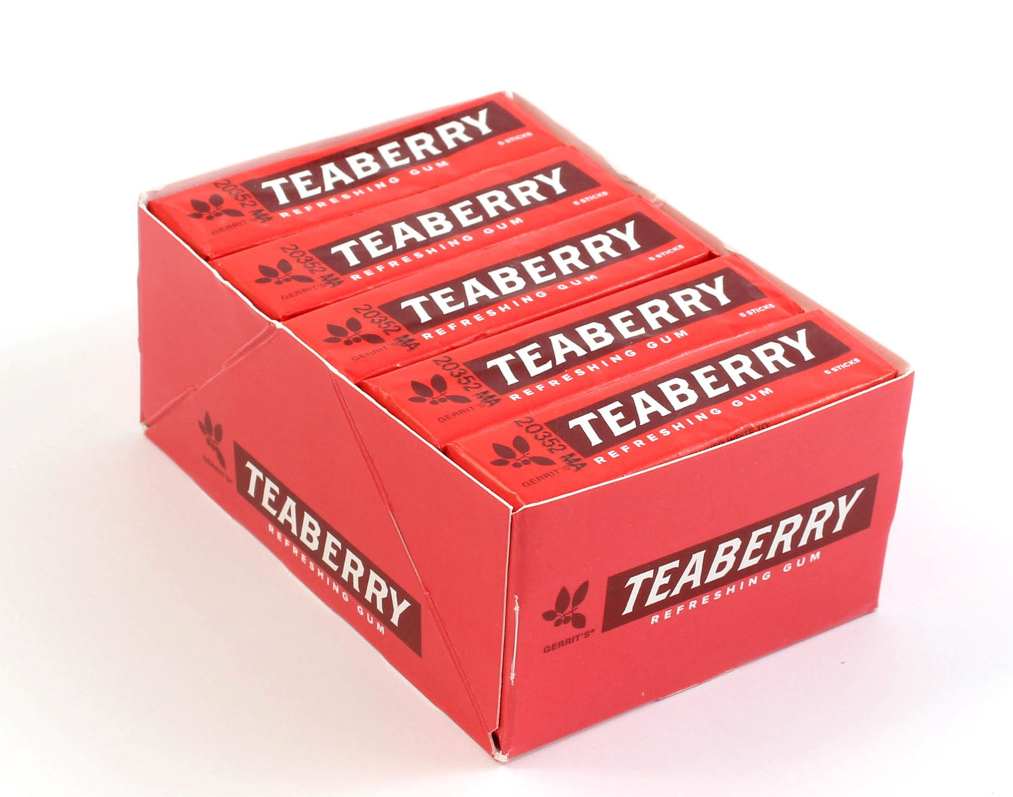 Gerrit's Teaberry Refreshing Gum - 20ct