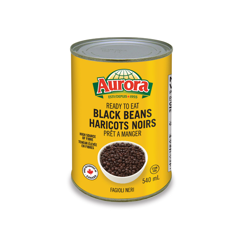 Aurora Black Beans 540ml - Case of 12