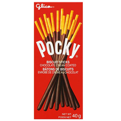 Pocky Chocolate Biscuit Sticks 40g 10ct - China