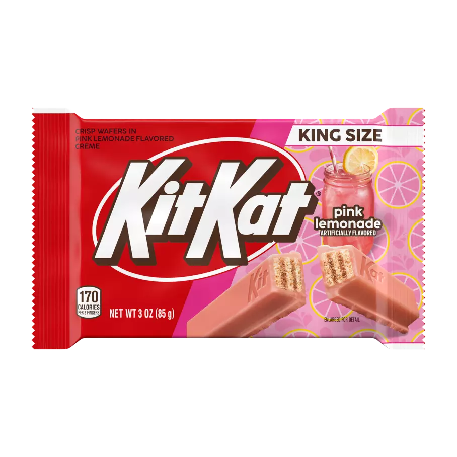 Kit Kat Pink Lemonade King Size 85g - 24 Bars