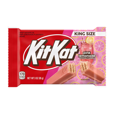 Kit Kat Pink Lemonade King Size 85g - 24 Bars