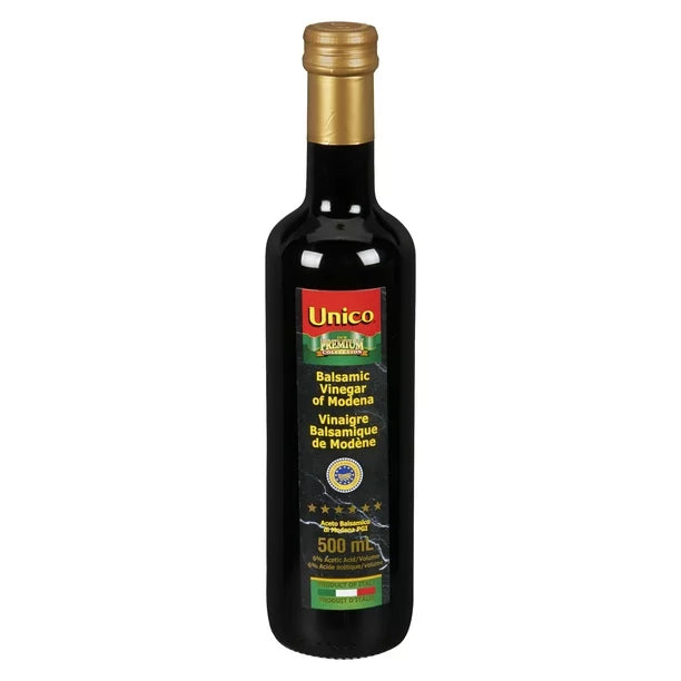 Unico Balsamic Vinegar of Modena 500ml - Case of 12