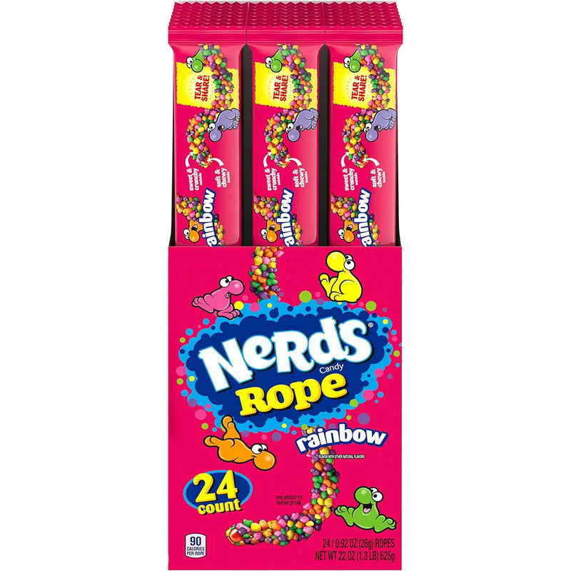 Nerds Rope Rainbow - Case of 24