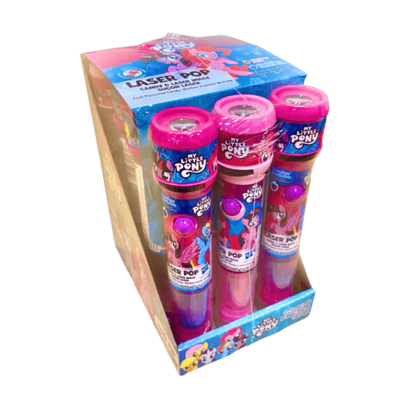 My Little Pony Laser Pop Candy - 12ct