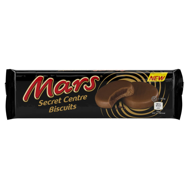 Mars Secret Centre Biscuits 132g - 12 Pack (Europe)