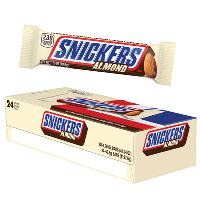 Snickers Almond 50g - 24Ct