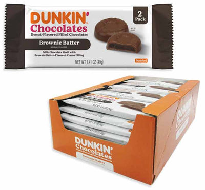 Dunkin Chocolates Brownie Batter 2pk - 28ct