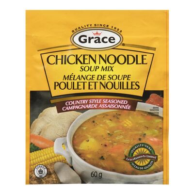 Grace Chicken Noodle Soup Mix 60g - 12ct