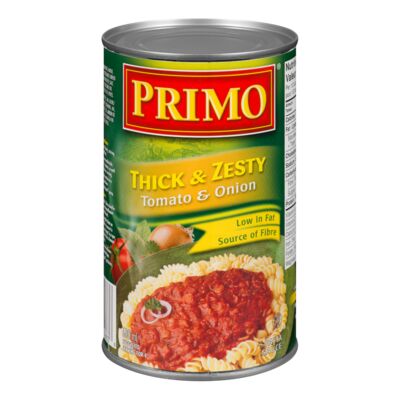 Primo Thick & Zesty Tomato & Onion Sauce 680ml - Case of 12