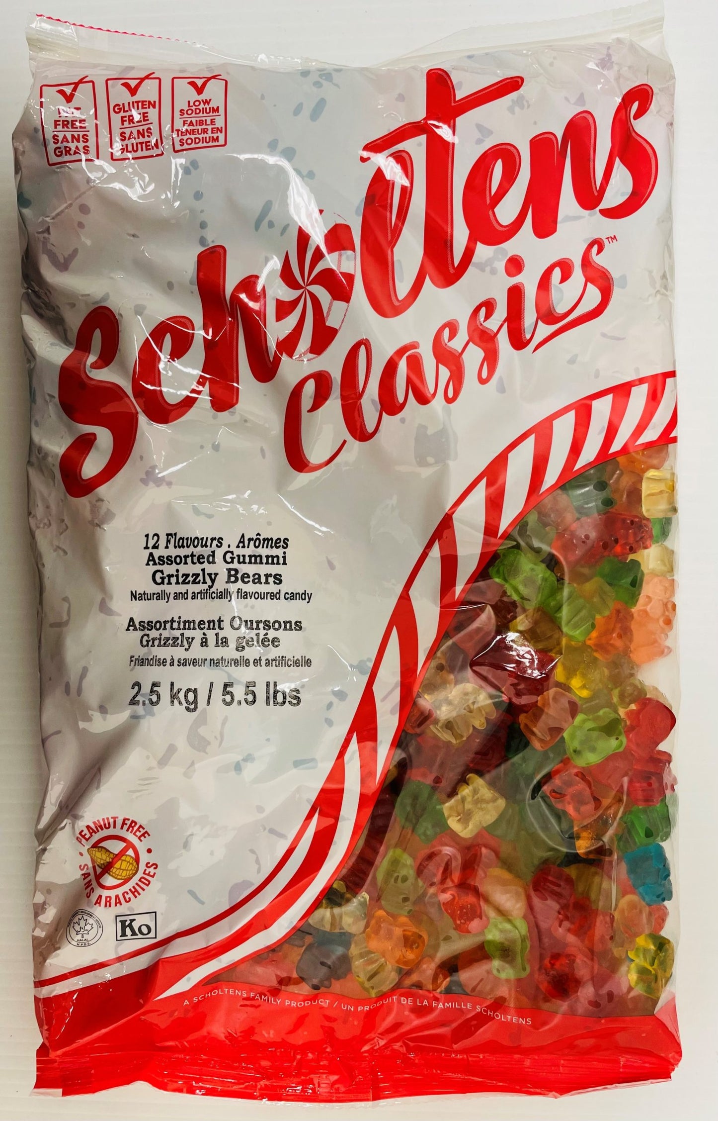 Scholtens 12 Flavor Grizzly Bears 2.5kg