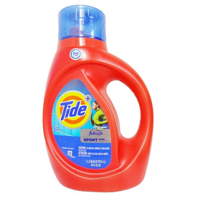 Tide + Febreze Active Fresh Sport 24 Loads 1L