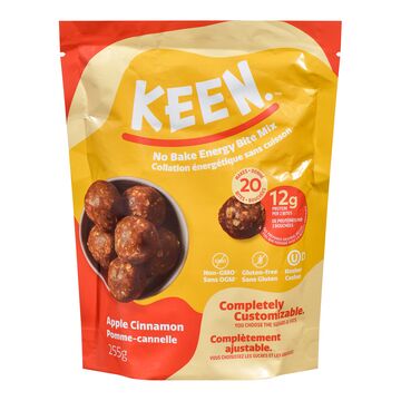 Keen No Bake Energy Bite Mix Apple Cinnamon 255g - Case of 6