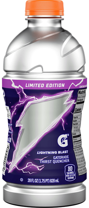 Gatorade Lightning Blast 828ml - 15 Pack