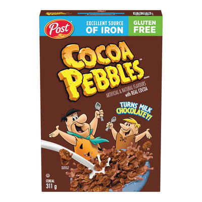 Post Cocoa Pebbles Cereal 311g - Case of 12