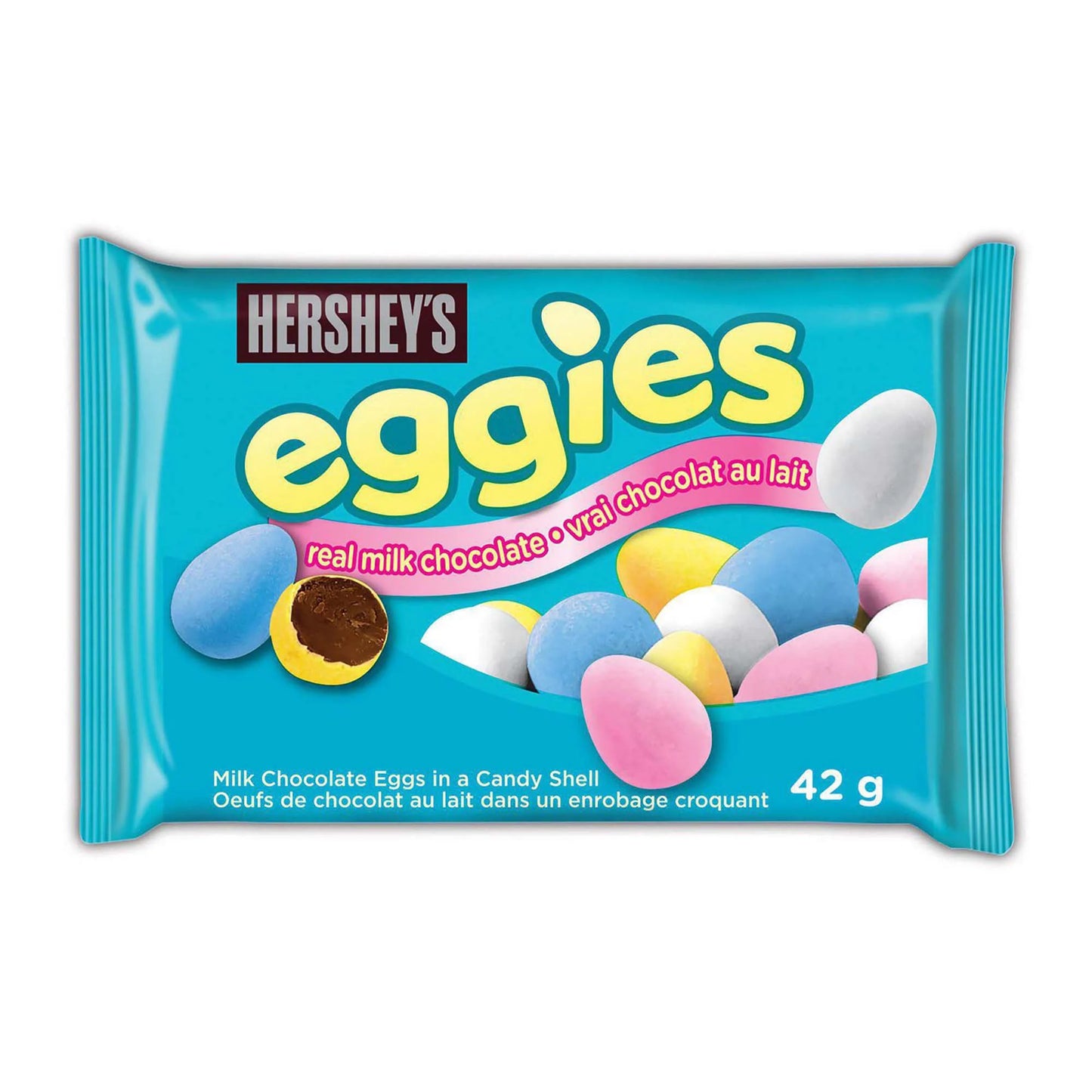 Hershey's Milk Chocolate Eggies 42g - 36ct (BB: JAN 2025)