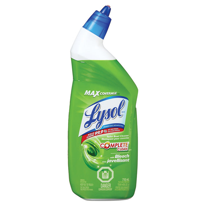 Lysol Toilet Bowl Cleaner Bleach 9 X 710Ml