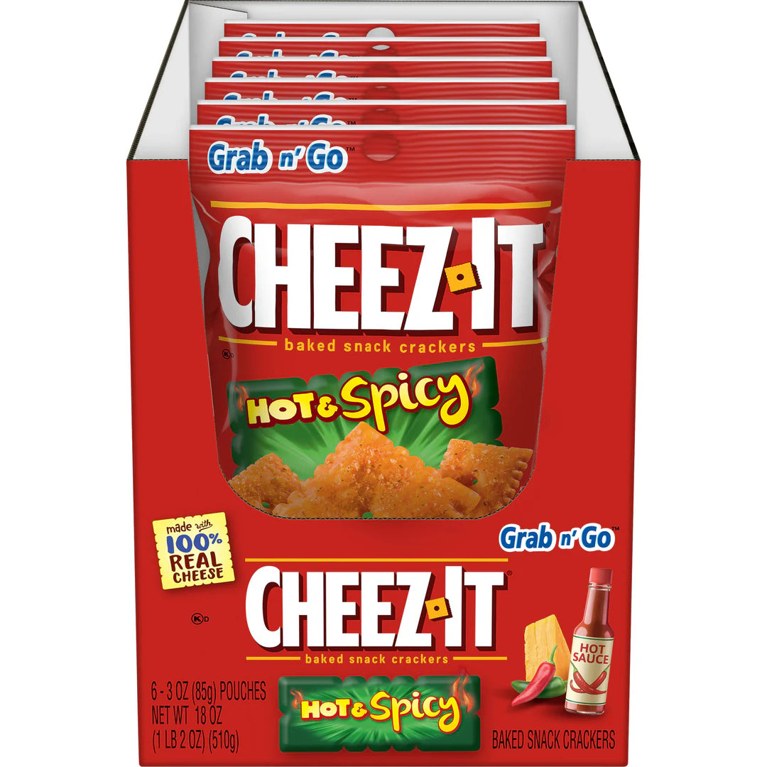 Cheez-It Hot & Spicy 85g - Case of 6