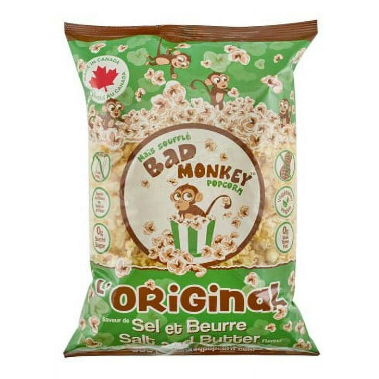 Bad Monkey Original Popcorn 300g - Case of 12