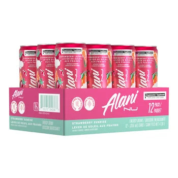 Alani Nu Strawberry Sunrise Energy Drink 355ml - Case of 12