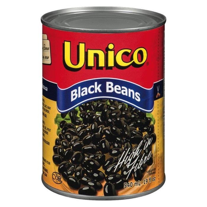 Unico Black Beans 540ml - Case of 12