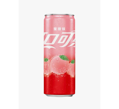 Coca-Cola Peach Flavor 330Ml (24ct) - China