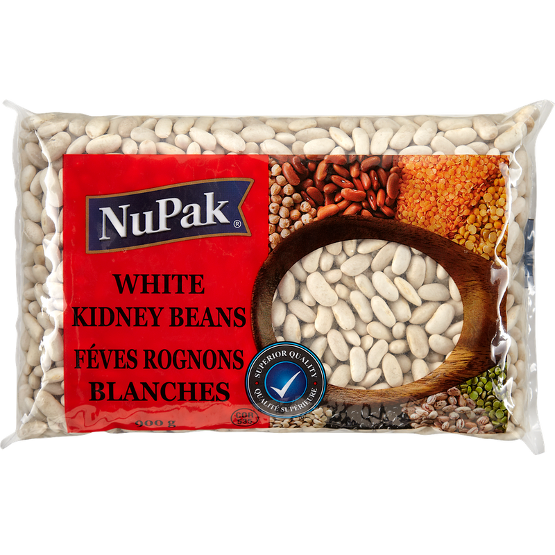 NuPak White Kidney Beans 900g - Case of 12