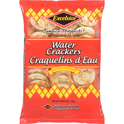 Excelsior Jamaican Water Crackers 300g