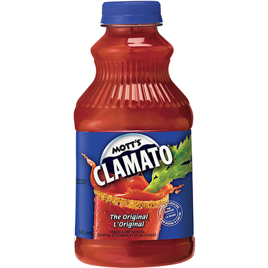 Mott’s Clamato Original Cocktail 945ml (12 pack)