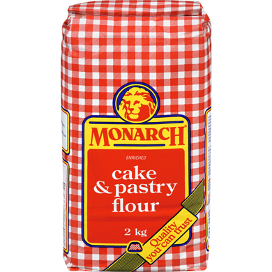 Monarch Cake & Pastry Flour 2kg - Case of 10