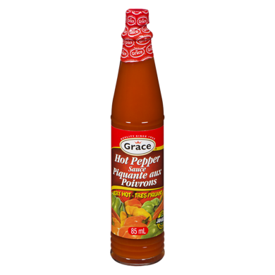 Grace Hot Pepper Sauce 85ml - Case of 12