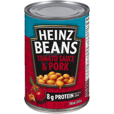 Heinz Beans Tomato Sauce & Pork 398ml - Case of 12