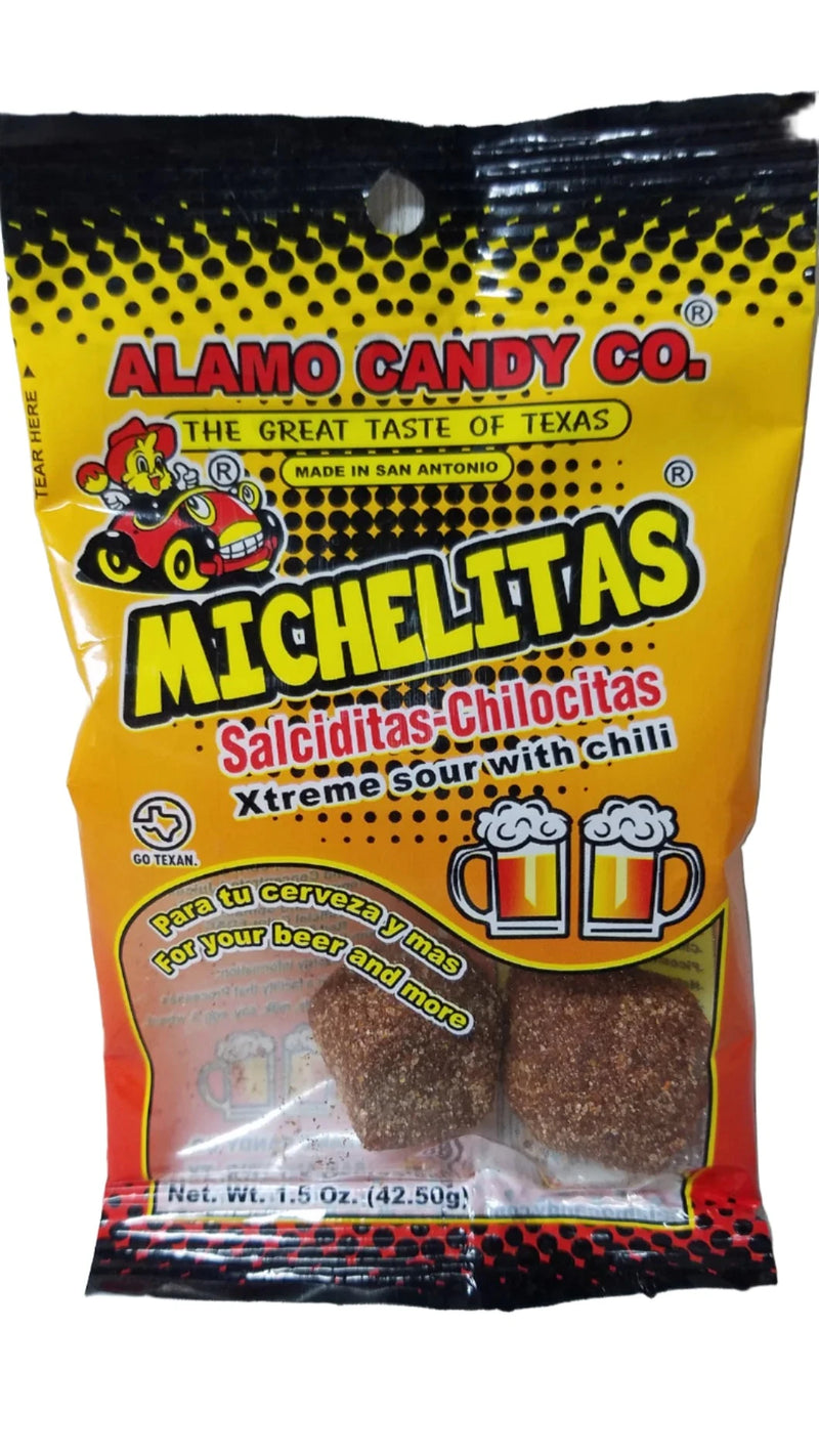 Alamo Candy Micheladas Xtreme Sour with Chili - 12ct