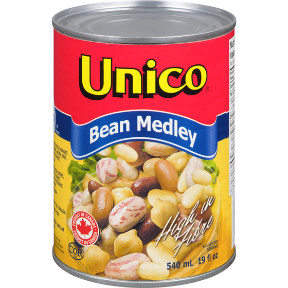 Unico Bean Medley 540ml - Case of 12