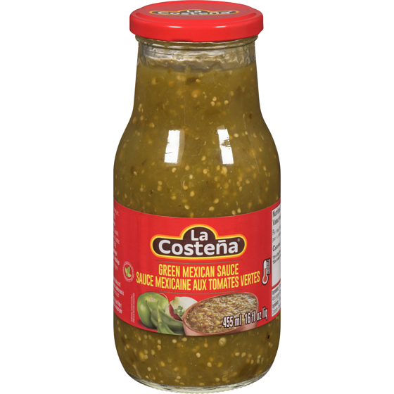 La Costena Green Mexican Sauce 455ml - Case of 12