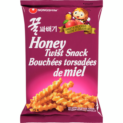 Nongshim Honey Twist Snack 75g (20 Units)