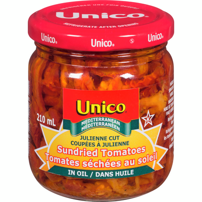 Unico Sundried Tomatoes 210ml - Case of 12